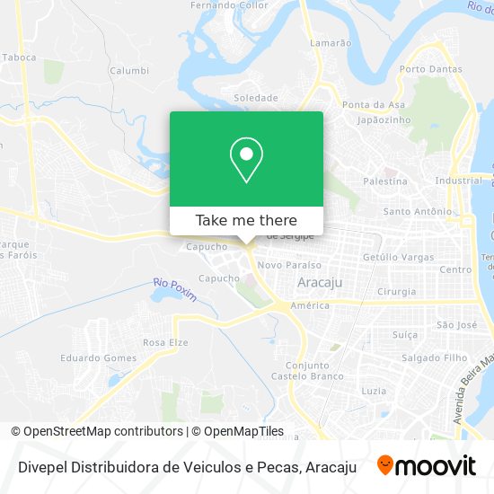 Divepel Distribuidora de Veiculos e Pecas map