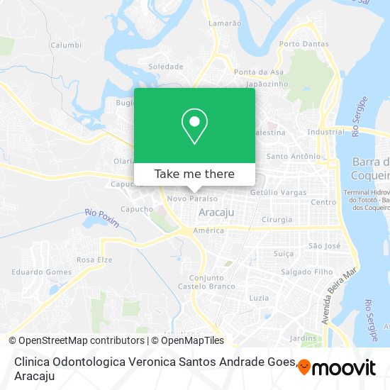 Clinica Odontologica Veronica Santos Andrade Goes map