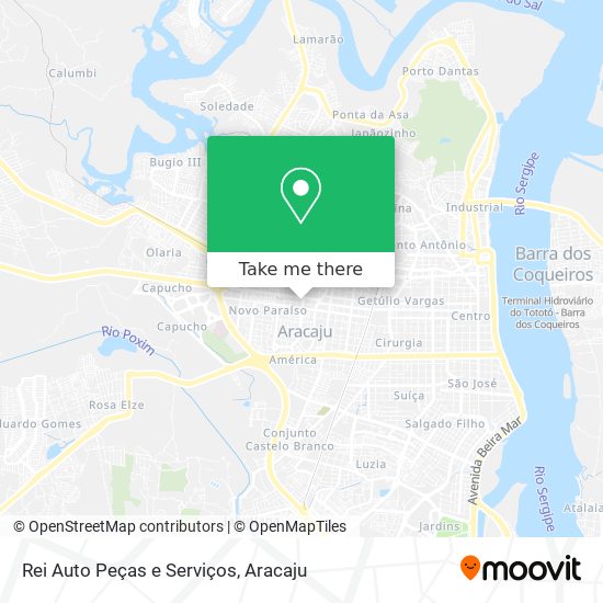 Rei Auto Peças e Serviços map