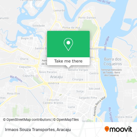 Irmaos Souza Transportes map