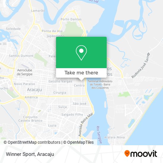 Winner Sport map