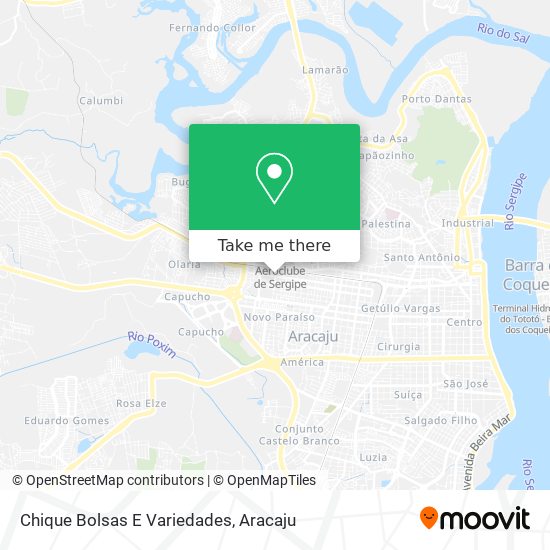 Chique Bolsas E Variedades map