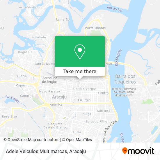 Adele Veiculos Multimarcas map