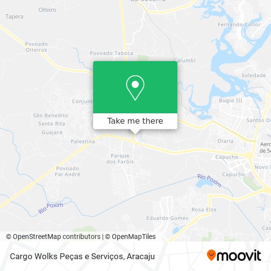 Cargo Wolks Peças e Serviços map