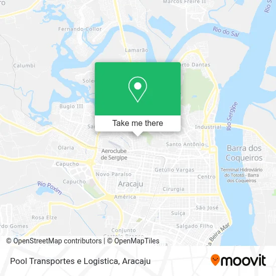 Pool Transportes e Logistica map