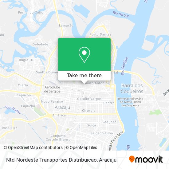 Ntd-Nordeste Transportes Distribuicao map