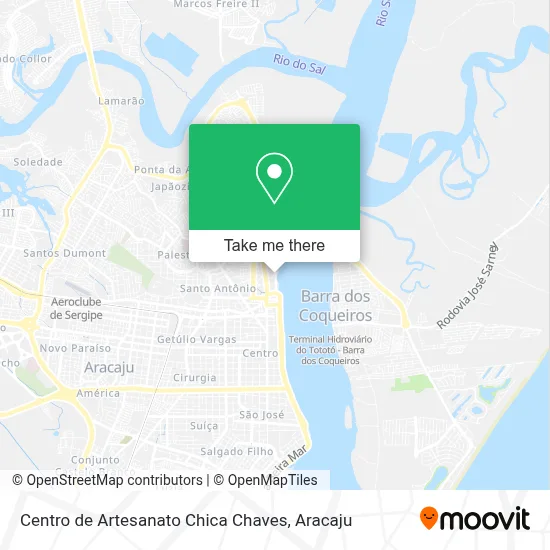 Centro de Artesanato Chica Chaves map