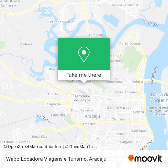 Wapp Locadora Viagens e Turismo map