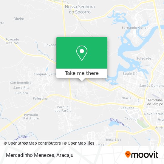 Mercadinho Menezes map