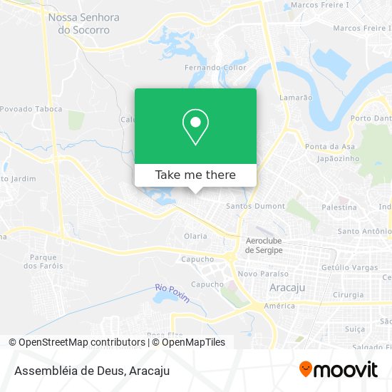 Assembléia de Deus map