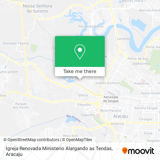 Mapa Igreja Renovada Ministerio Alargando as Tendas