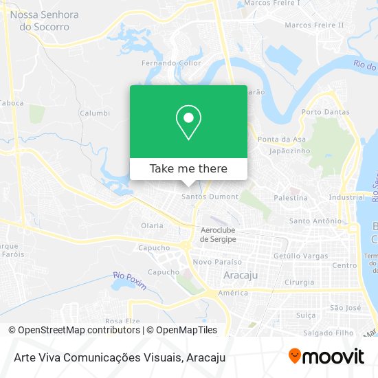 Arte Viva Comunicações Visuais map