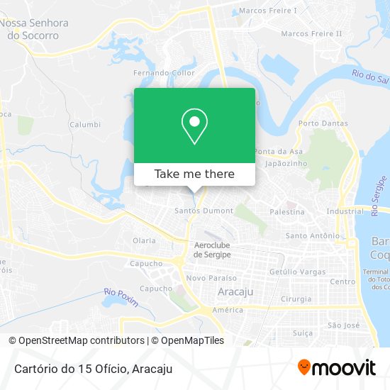 Cartório do 15 Ofício map