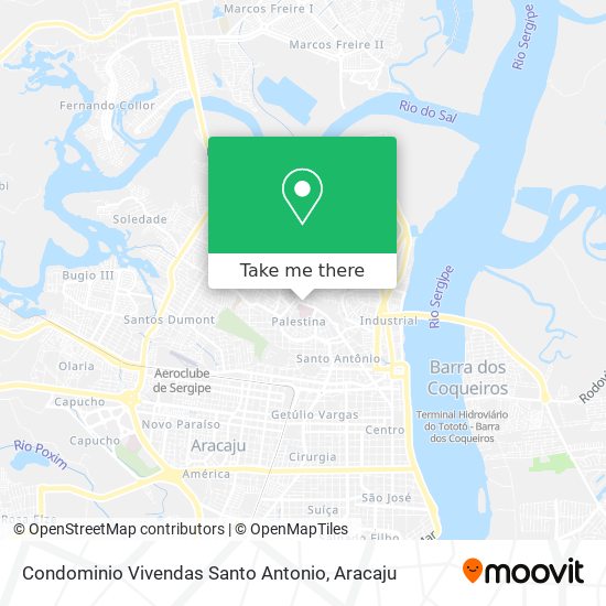 Condominio Vivendas Santo Antonio map