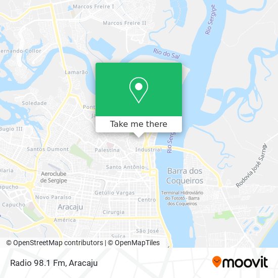 Radio 98.1 Fm map