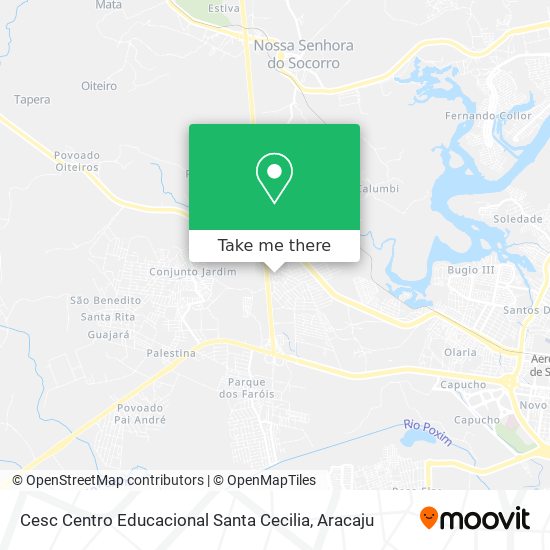 Cesc Centro Educacional Santa Cecilia map