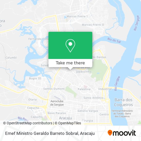Emef Ministro Geraldo Barreto Sobral map