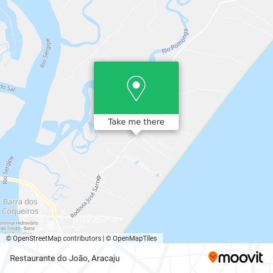 Restaurante do João map