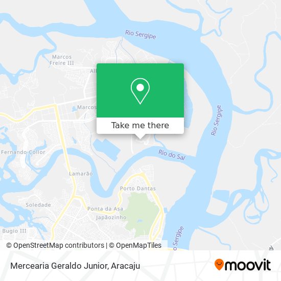 Mercearia Geraldo Junior map