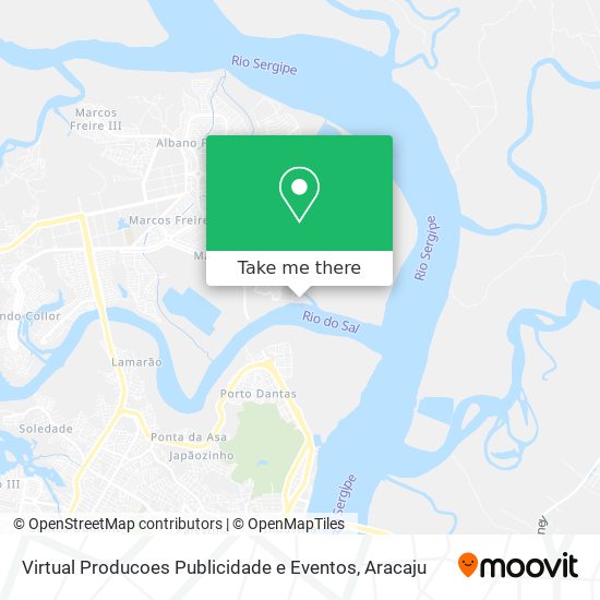 Virtual Producoes Publicidade e Eventos map