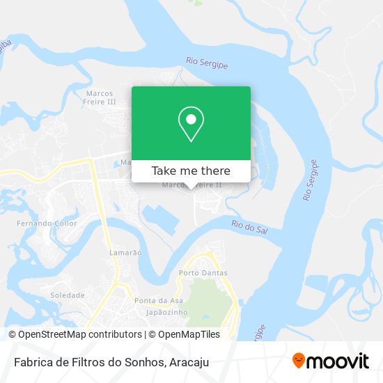 Fabrica de Filtros do Sonhos map