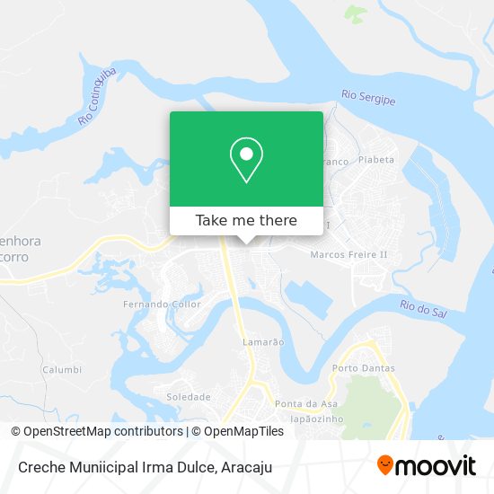 Creche Muniicipal Irma Dulce map