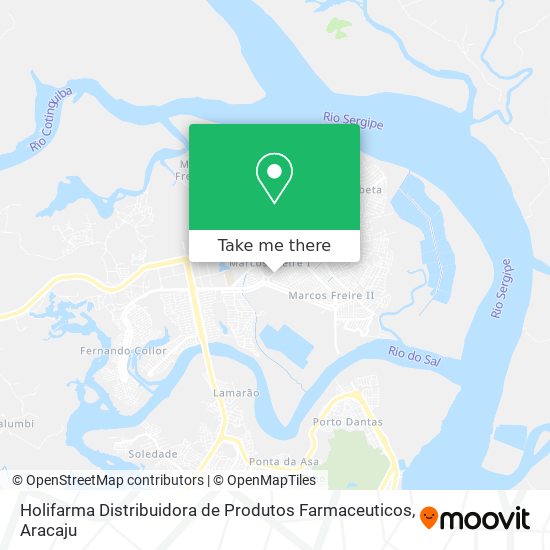 Holifarma Distribuidora de Produtos Farmaceuticos map