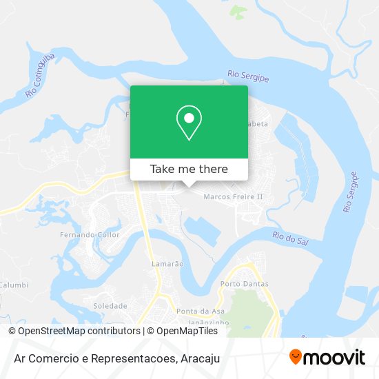 Ar Comercio e Representacoes map