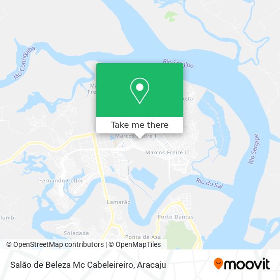 Salão de Beleza Mc Cabeleireiro map