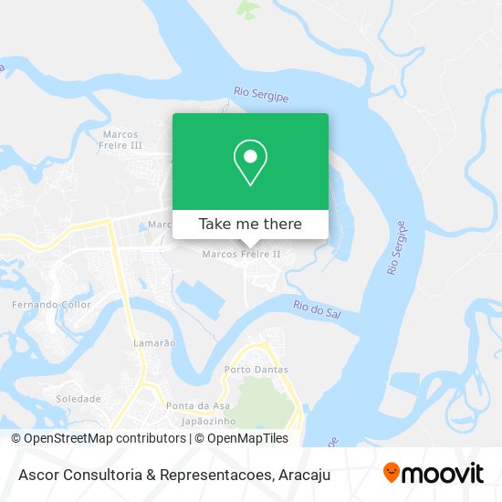 Ascor Consultoria & Representacoes map