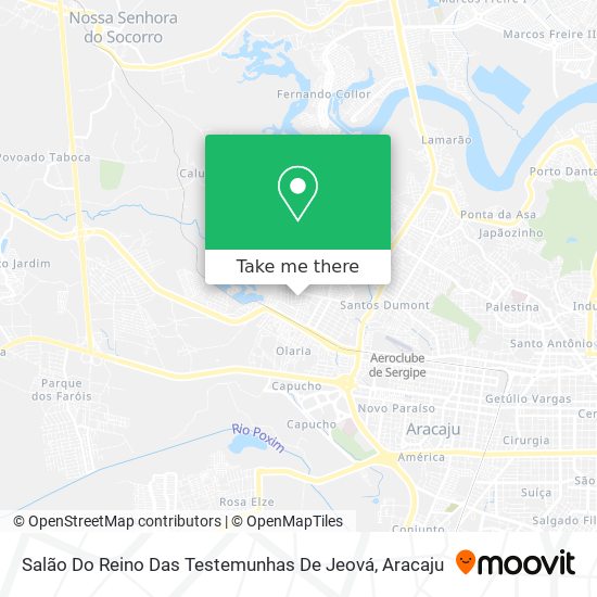 Salão Do Reino Das Testemunhas De Jeová map