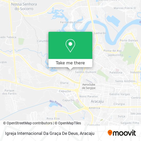 Igreja Internacional Da Graça De Deus map
