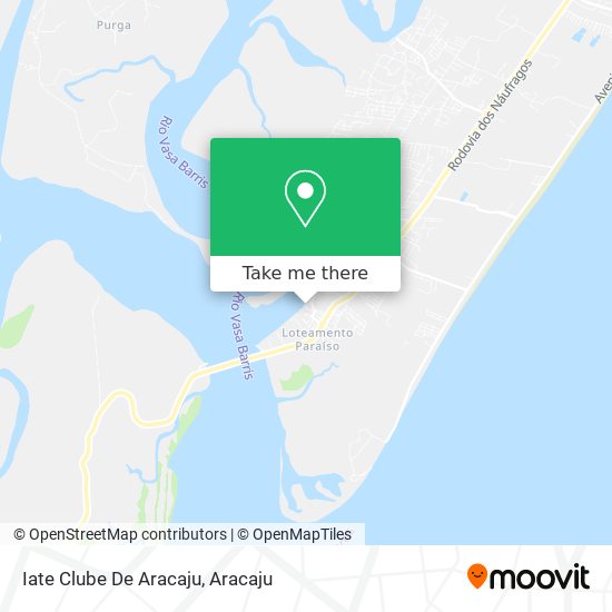 Mapa Iate Clube De Aracaju