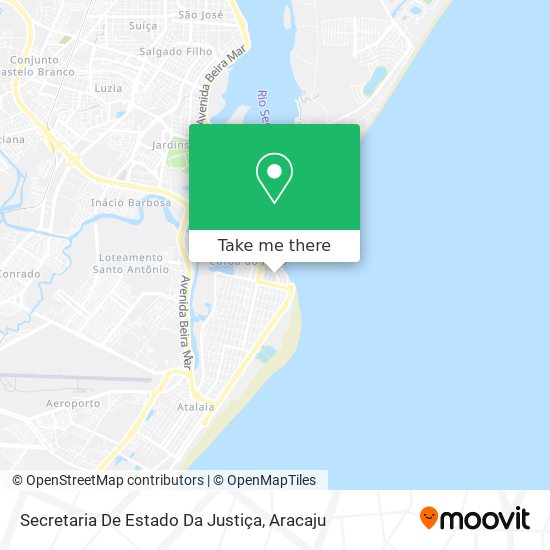 Secretaria De Estado Da Justiça map