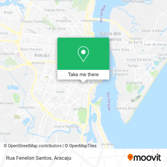 Rua Fenelon Santos map