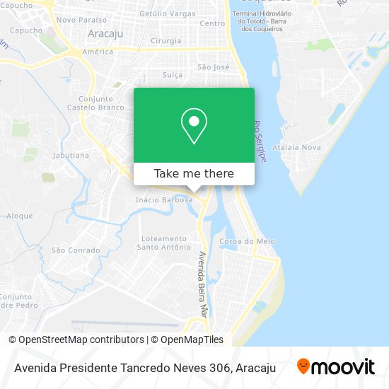 Avenida Presidente Tancredo Neves 306 map