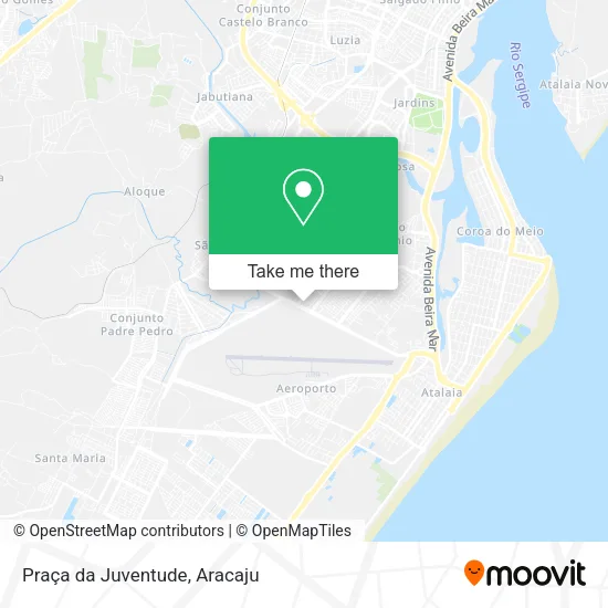 Praça da Juventude map