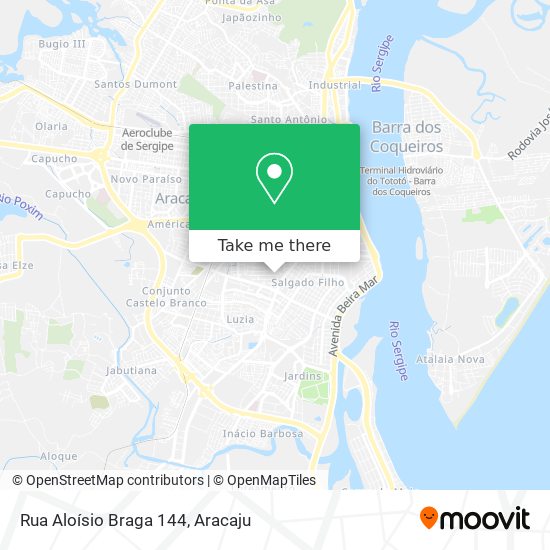 Rua Aloísio Braga 144 map