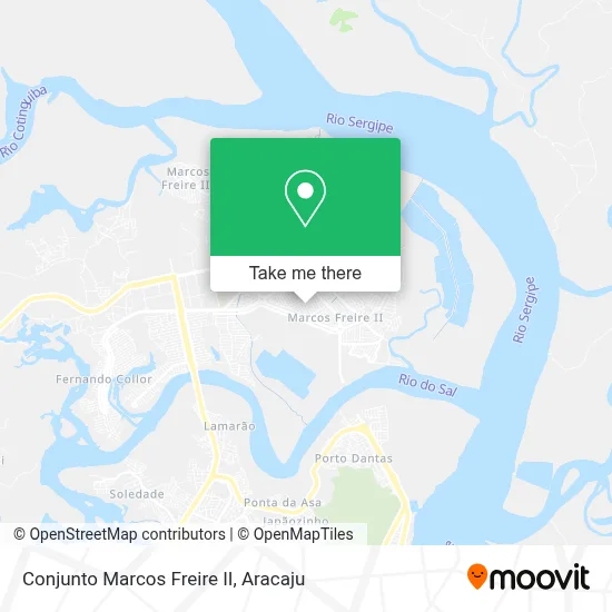 Conjunto Marcos Freire II map