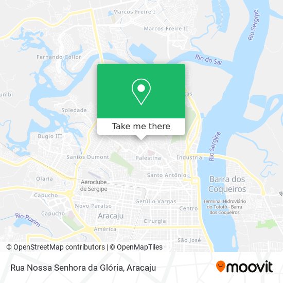 Rua Nossa Senhora da Glória map