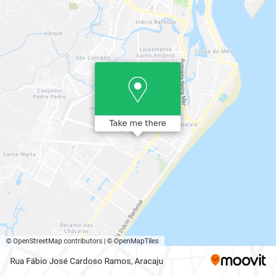 Mapa Rua Fábio José Cardoso Ramos