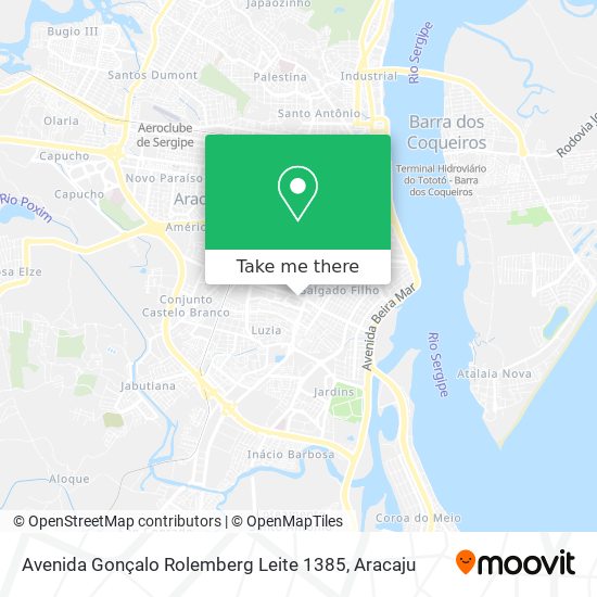 Avenida Gonçalo Rolemberg Leite 1385 map