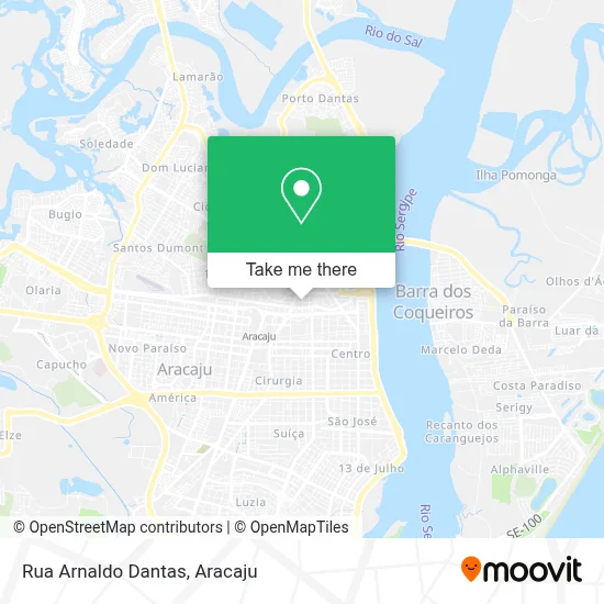 Rua Arnaldo Dantas map