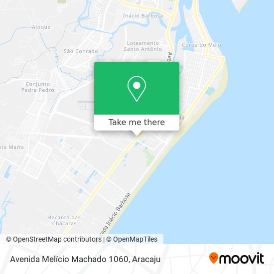 Avenida Melício Machado 1060 map