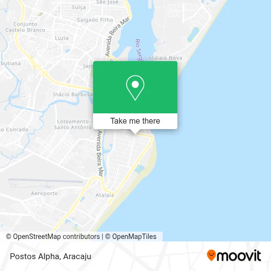 Postos Alpha map