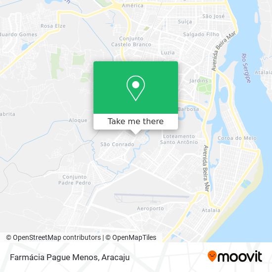 Farmácia Pague Menos map