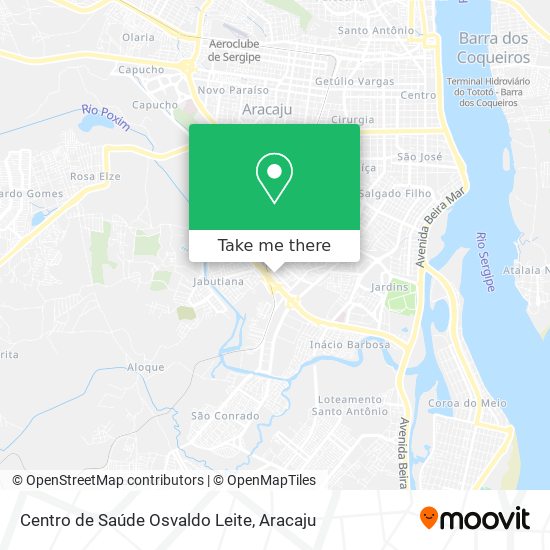 Centro de Saúde Osvaldo Leite map