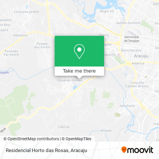 Mapa Residencial Horto das Rosas