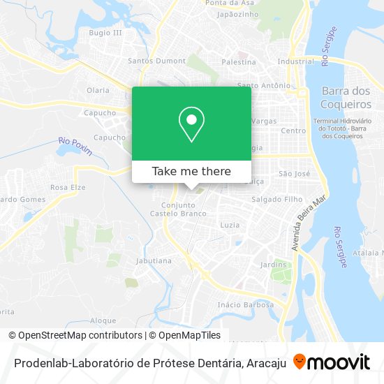 Prodenlab-Laboratório de Prótese Dentária map