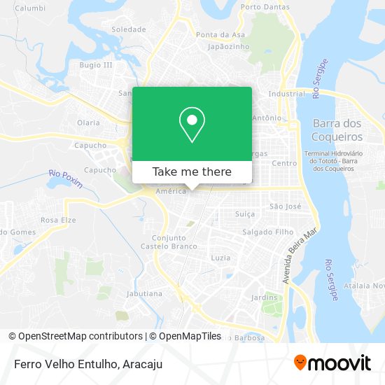 Ferro Velho Entulho map